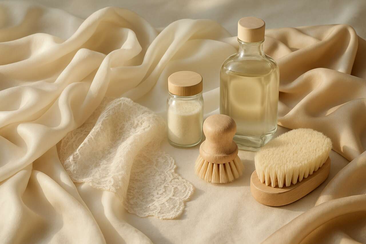 Techniques de nettoyage pour les tissus délicats