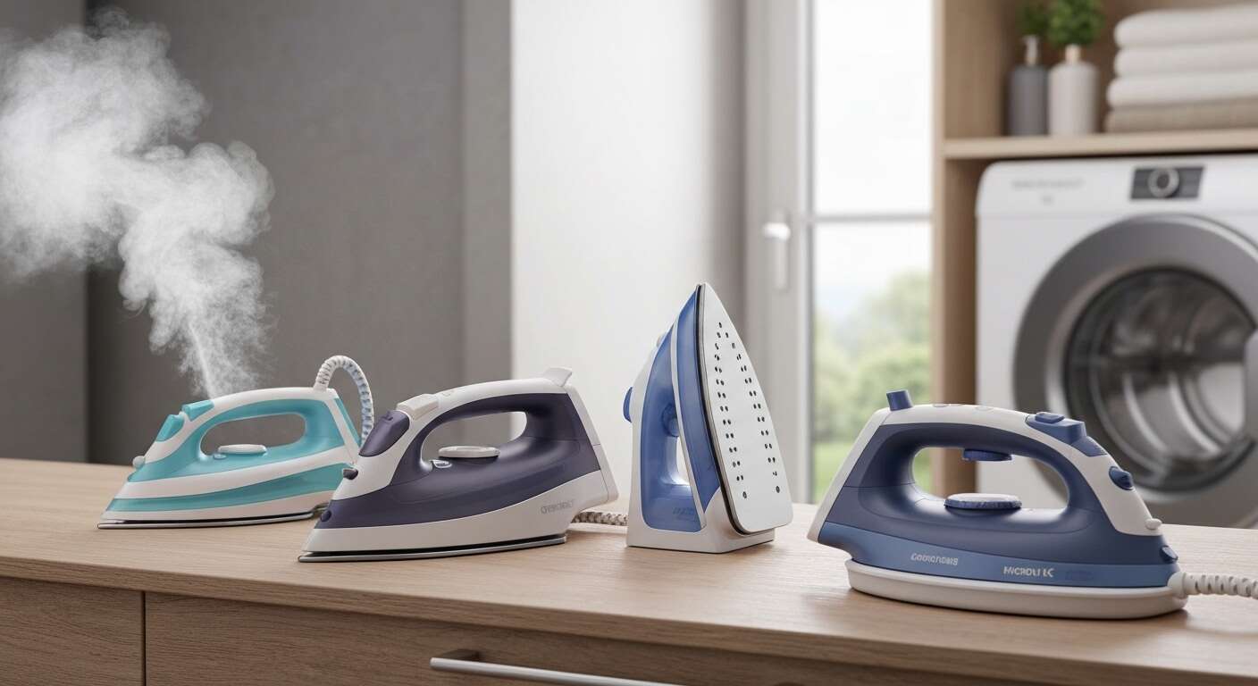 Comprendre les types de fers &agrave; repasser : vapeur, classique ou sans fil