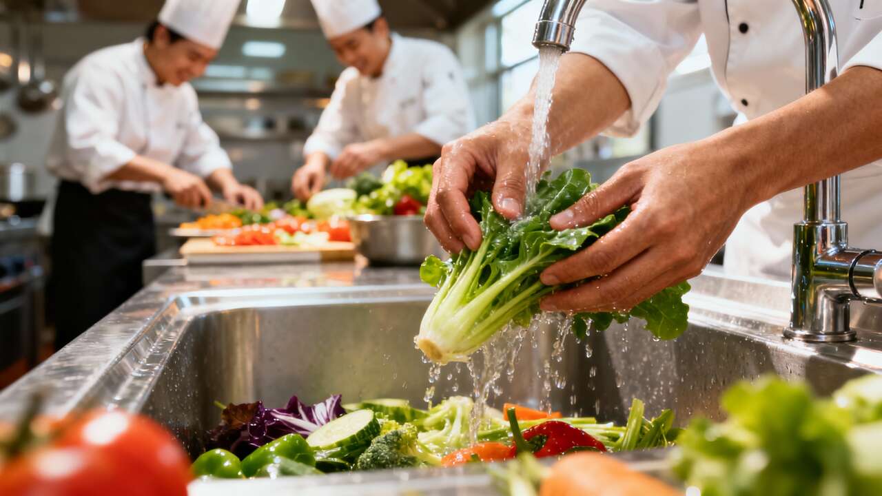 Nettoyage : clé de la sécurité alimentaire ?