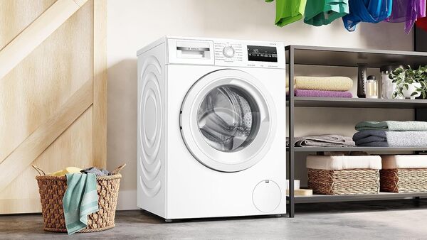 Bosch WAN28258FR, Série 4, Lave linge hublot, 8 kg, 1400 trs/min, Blanc [Classe énergétique A]