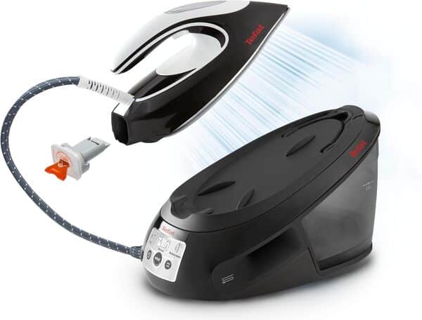 TEFAL EXPRESS ANTI-CALC SV8055 ESTACIÃ“N PLANCHA AL VAPOR 2800 W 1,8 L NEGRO, BLANCO [Classe énergétique A+]