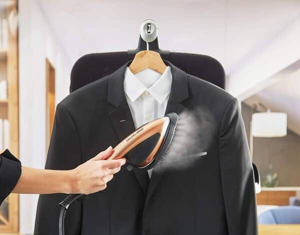 Calor Ixeo Power solution de défroissage tout-en-un, 2170 W, Fer à repasser avec planche Smartboard intégrée 3 positions, Pression d'une centrale vapeur de 5,8 bars, Fabriqué en France QT2020C0