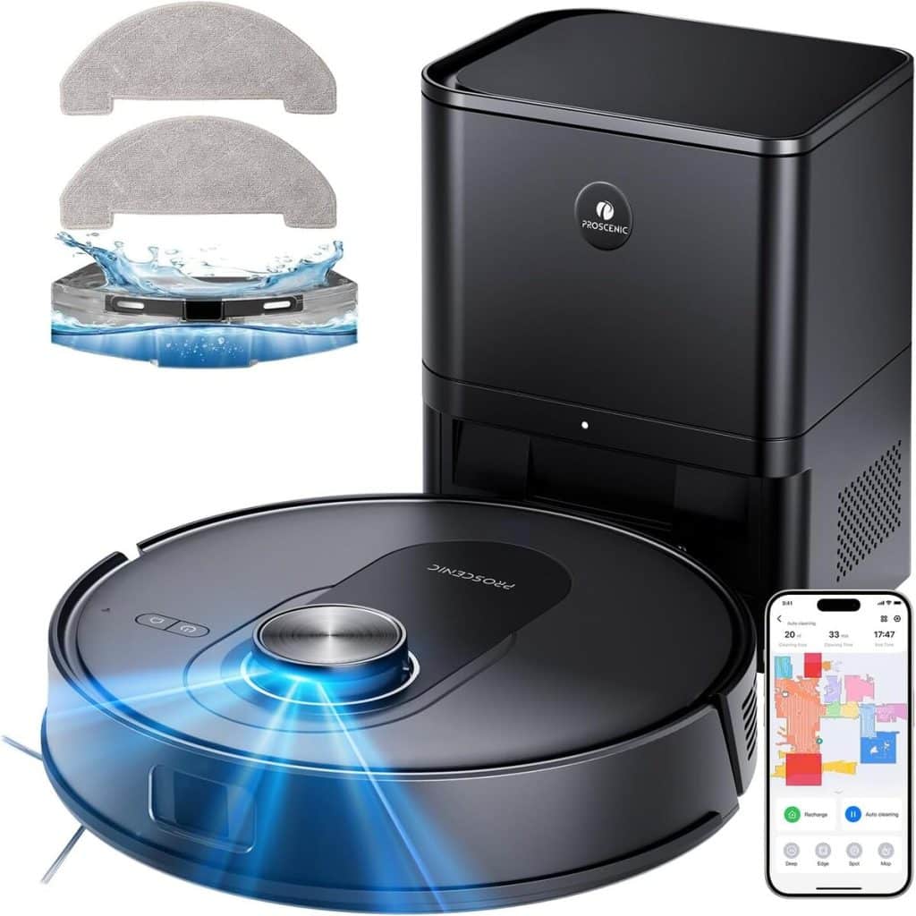 Test : aspirateur robot Proscenic Q8 Max, puissance et autonomie au rendez-vous