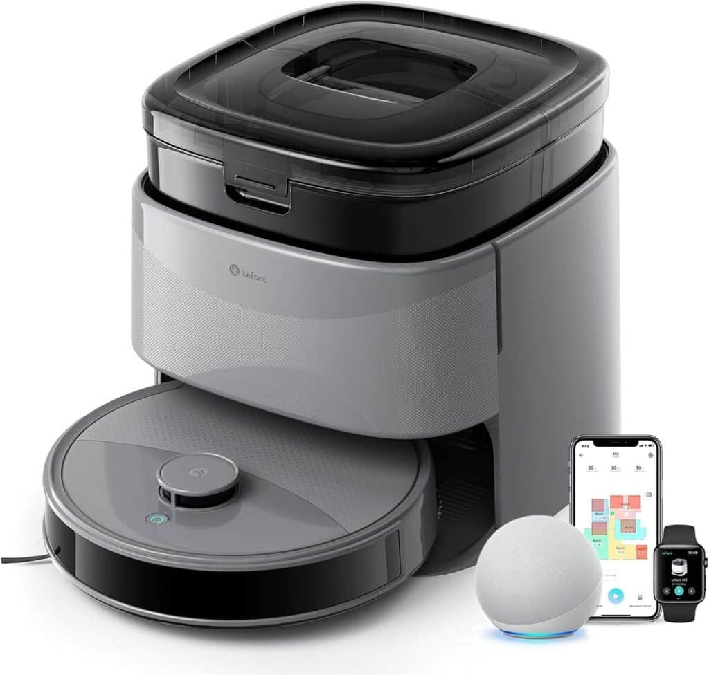 Test : robot aspirateur Lefant M3 Max, 20000 Pa pour poils d'animaux