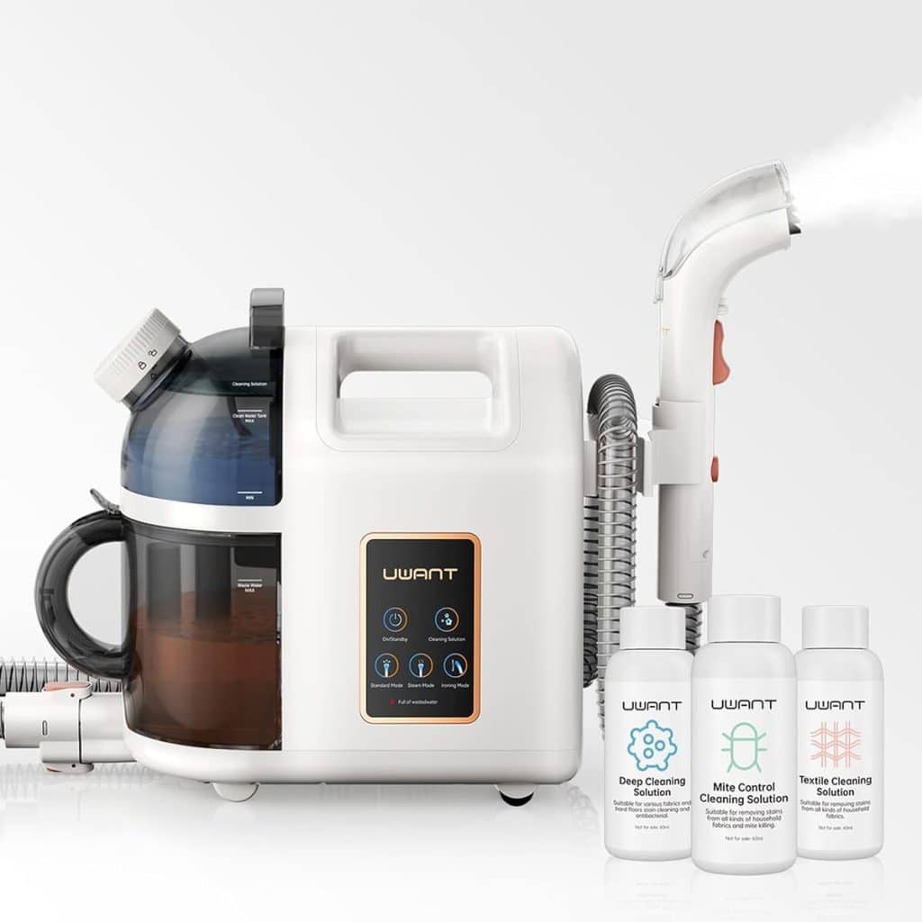 Test UWANT B200 : nettoyeur vapeur puissant pour canapé et tapis
