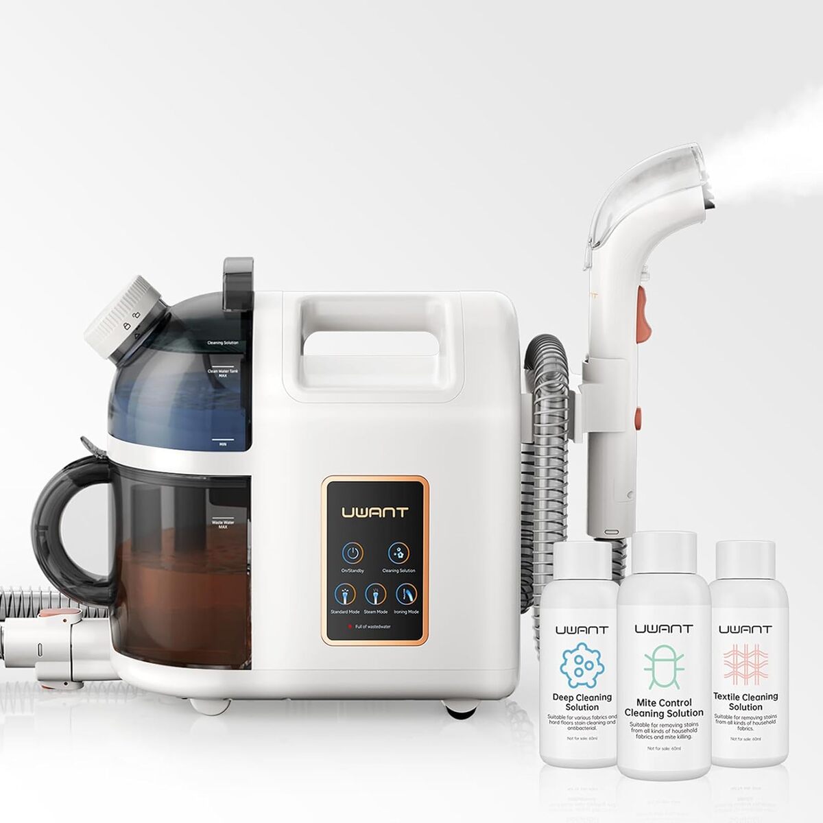 Test UWANT B200 : nettoyeur vapeur puissant pour canapé et tapis