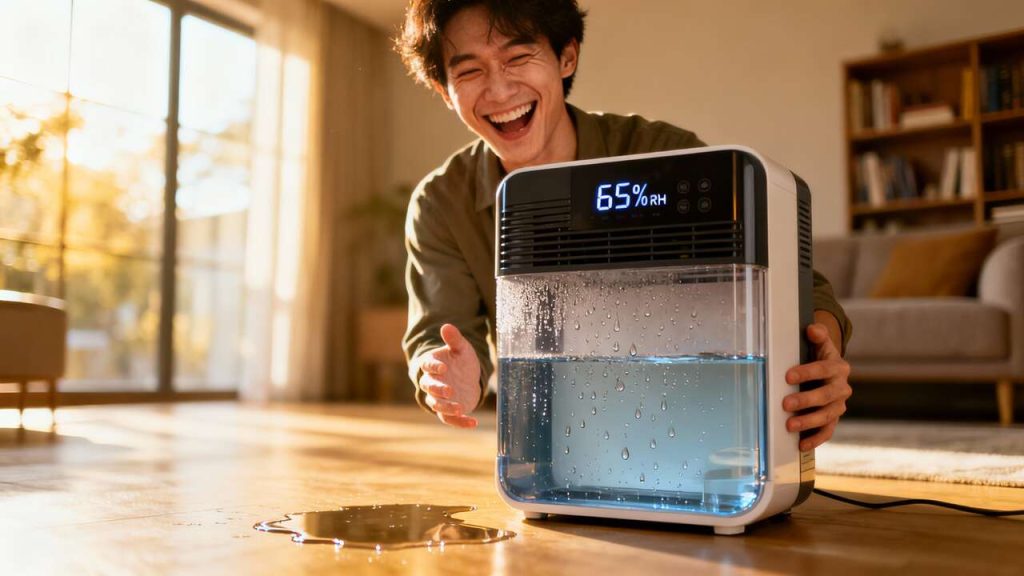 Comparatif : déshumidificateurs adaptés aux grandes pièces