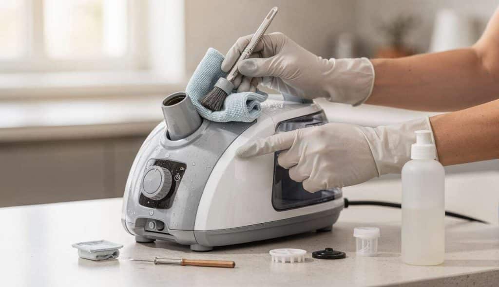 Sécurité et entretien des nettoyeurs vapeur