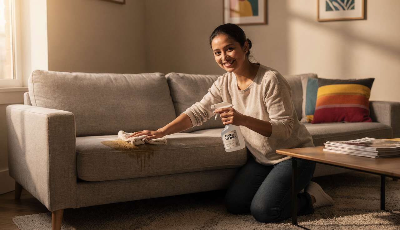 Choisir le meilleur nettoyant pour son canapé