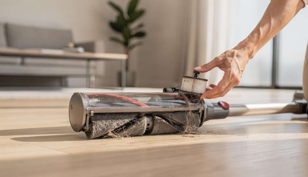 Entretien aspirateur sans fil : conseils et astuces