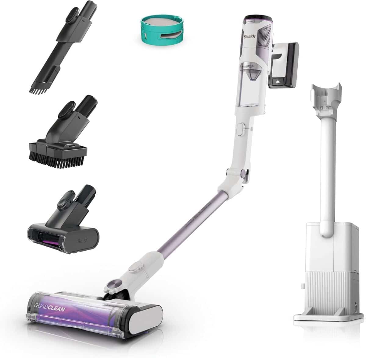 Test : aspirateur Shark Detect Clean et Empty IW3613EUT, performance sans fil antiemmêlement