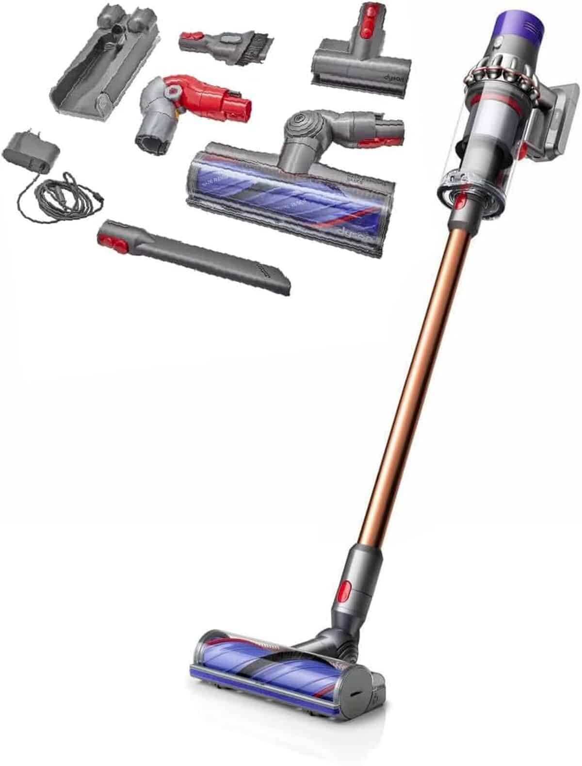 Test du Dyson Cyclone V10 Absolute : l'aspirateur balai sans fil et sans sac