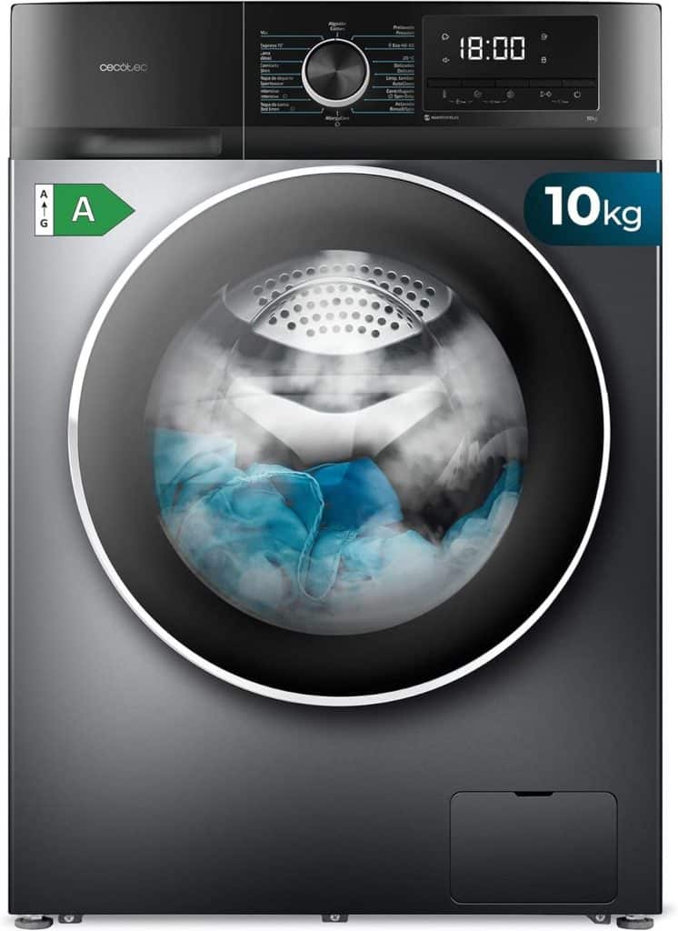 Test du lave-linge Cecotec Bolero Dresscode 10500 Inverter Steel