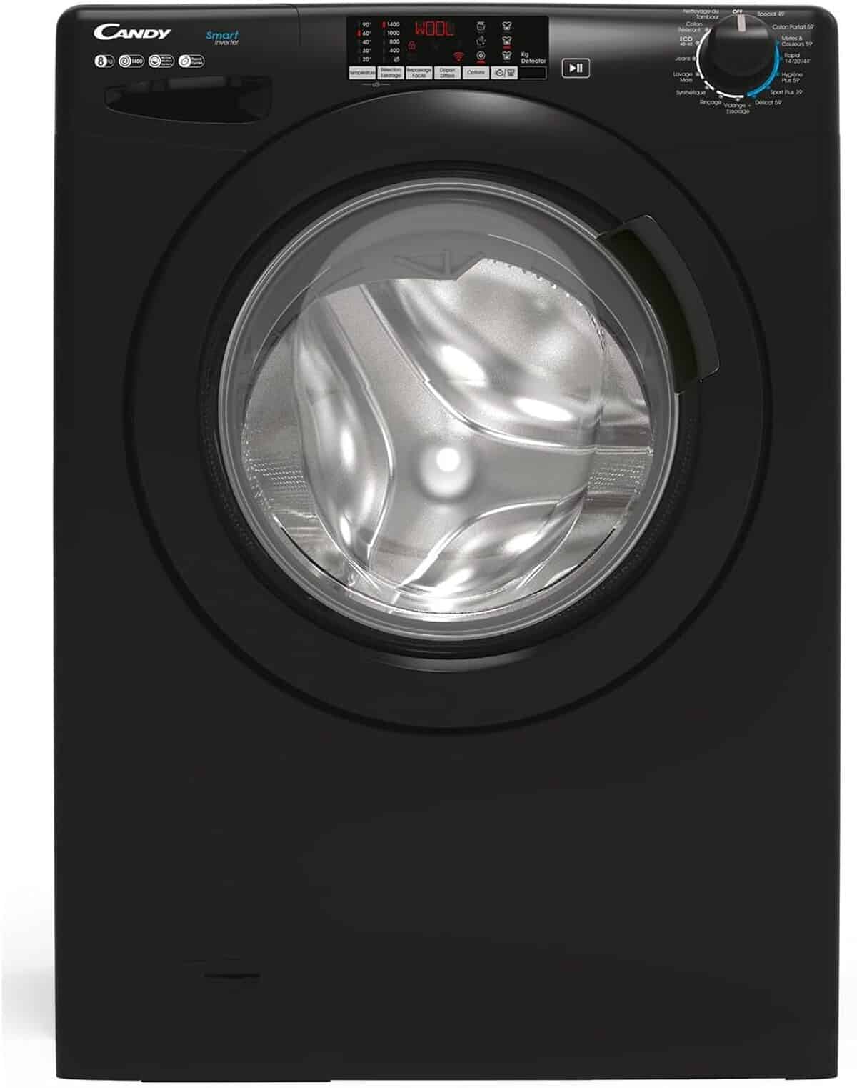 Test du lave-linge frontal Candy CS148TMBBE-FR