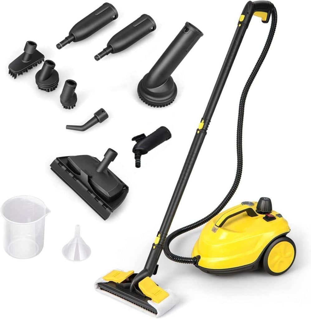 Test du nettoyeur vapeur Costway 2000W : polyvalence à haute pression