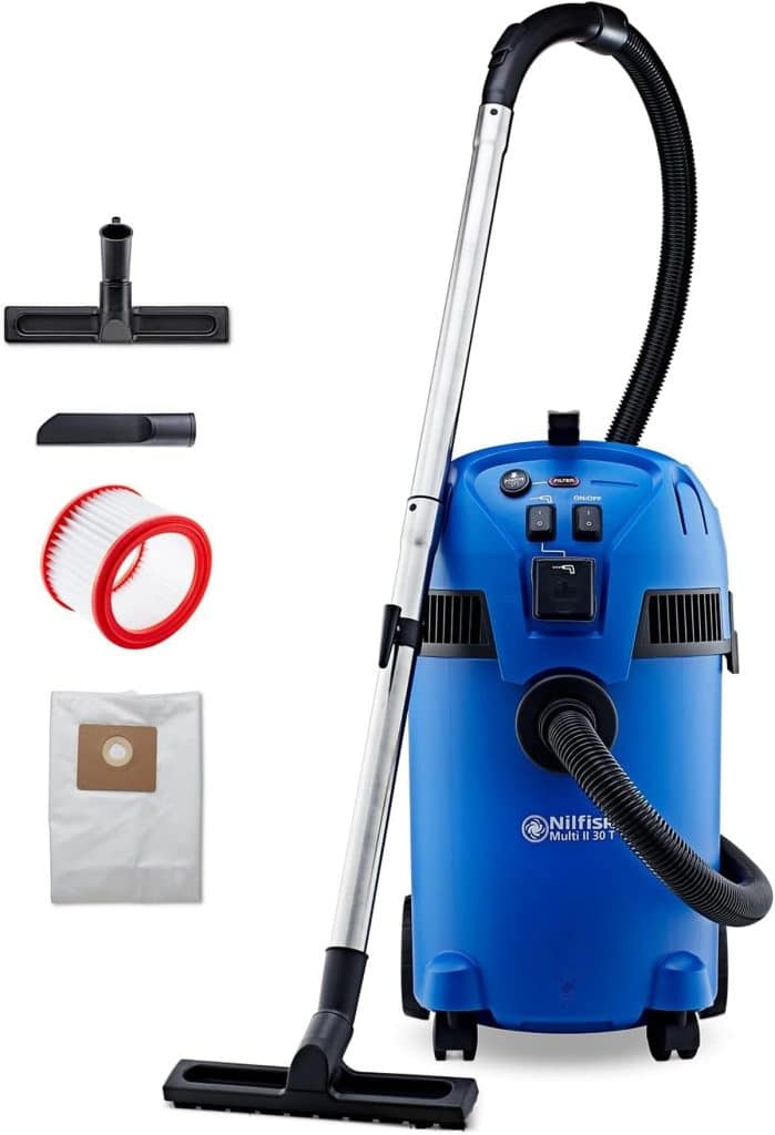 Test : nilfisk Multi II 30L T, aspirateur eau et poussière 1400 W