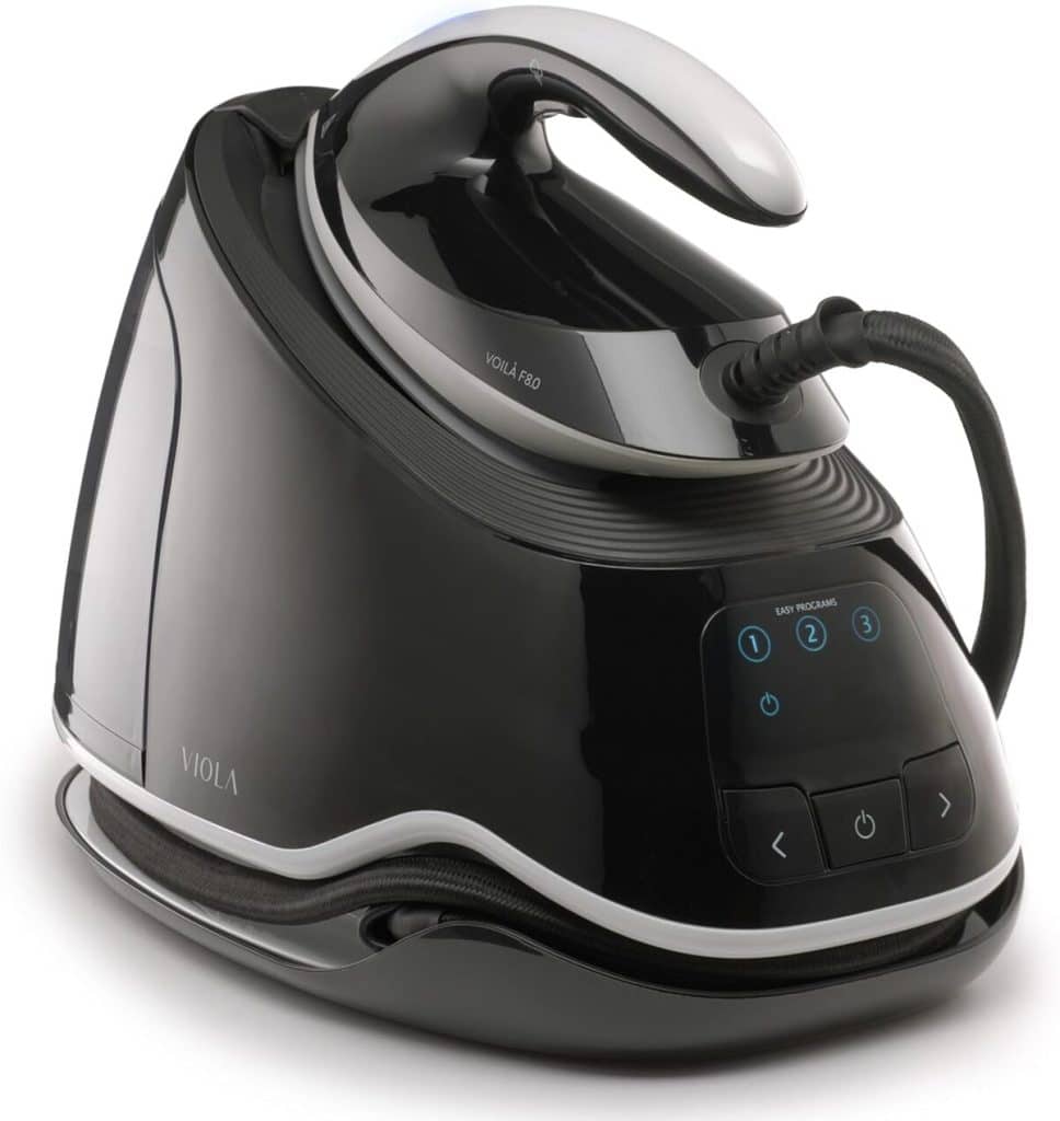 Test VIOLA Voilà F 8.0 : centrale vapeur 8 bars, fonction pressing 400 g/min