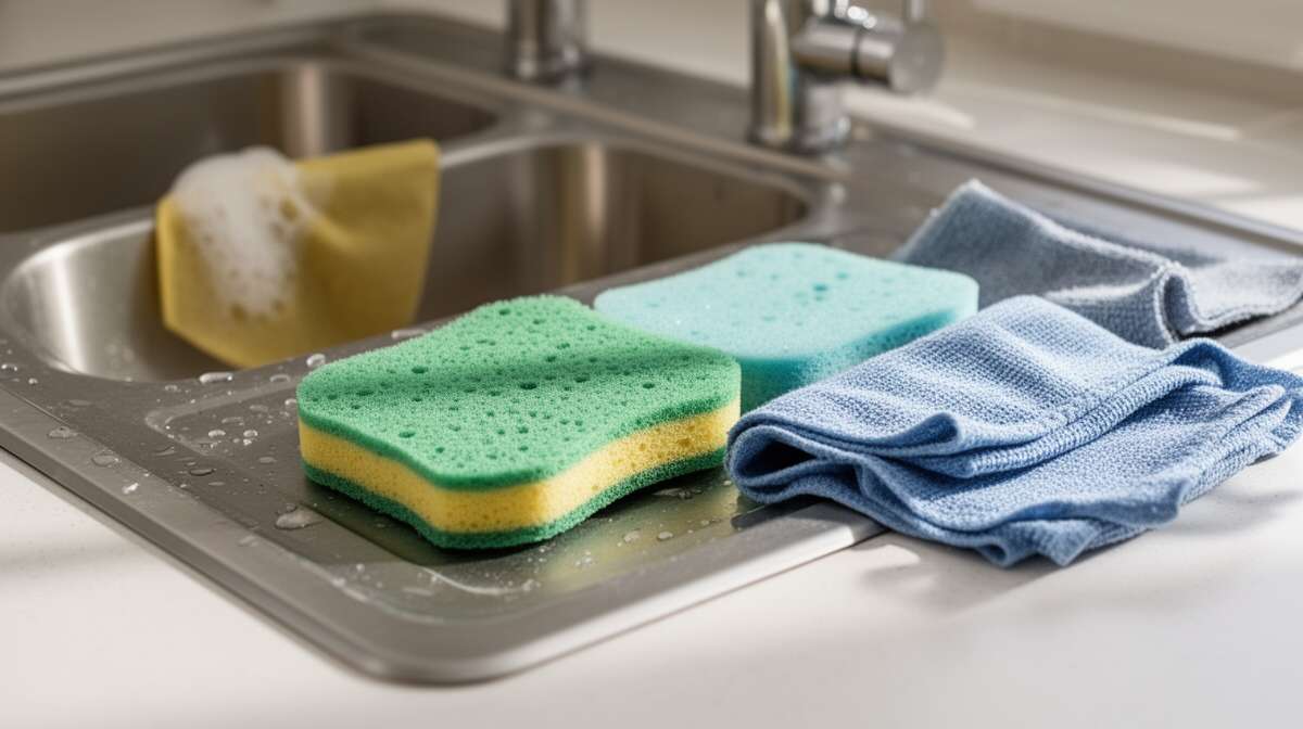 Les risques li&eacute;s &agrave; l&rsquo;utilisation des &eacute;ponges et lingettes sales