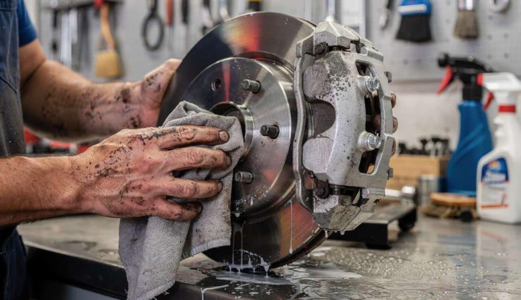 Comment nettoyer disques et étriers de frein sur une voiture ?