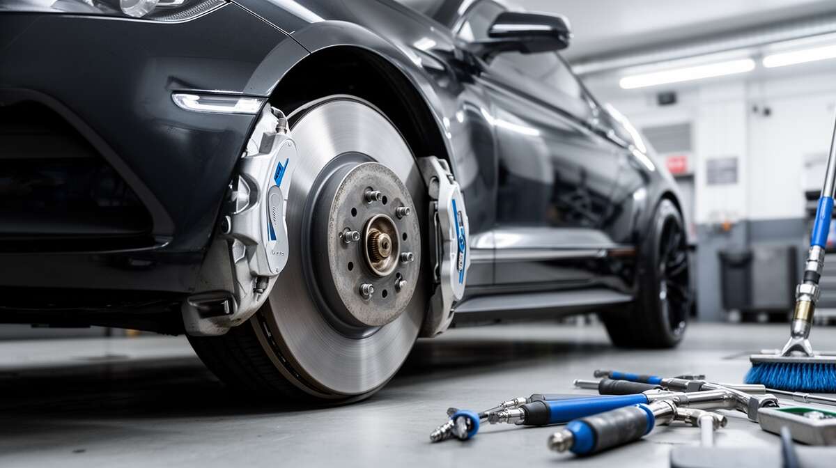 &eacute;tapes cl&eacute;s pour nettoyer les disques de frein