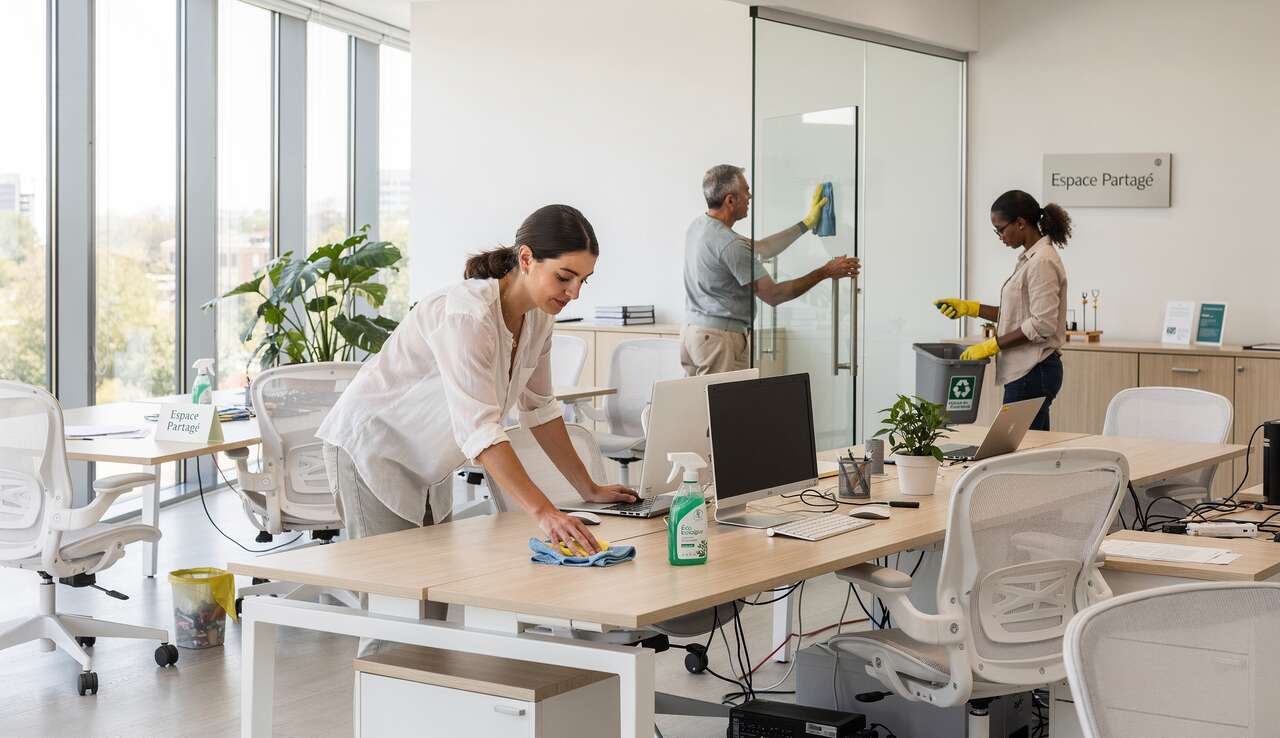 Guide Pratique pour le Nettoyage Optimal des Espaces Partagés