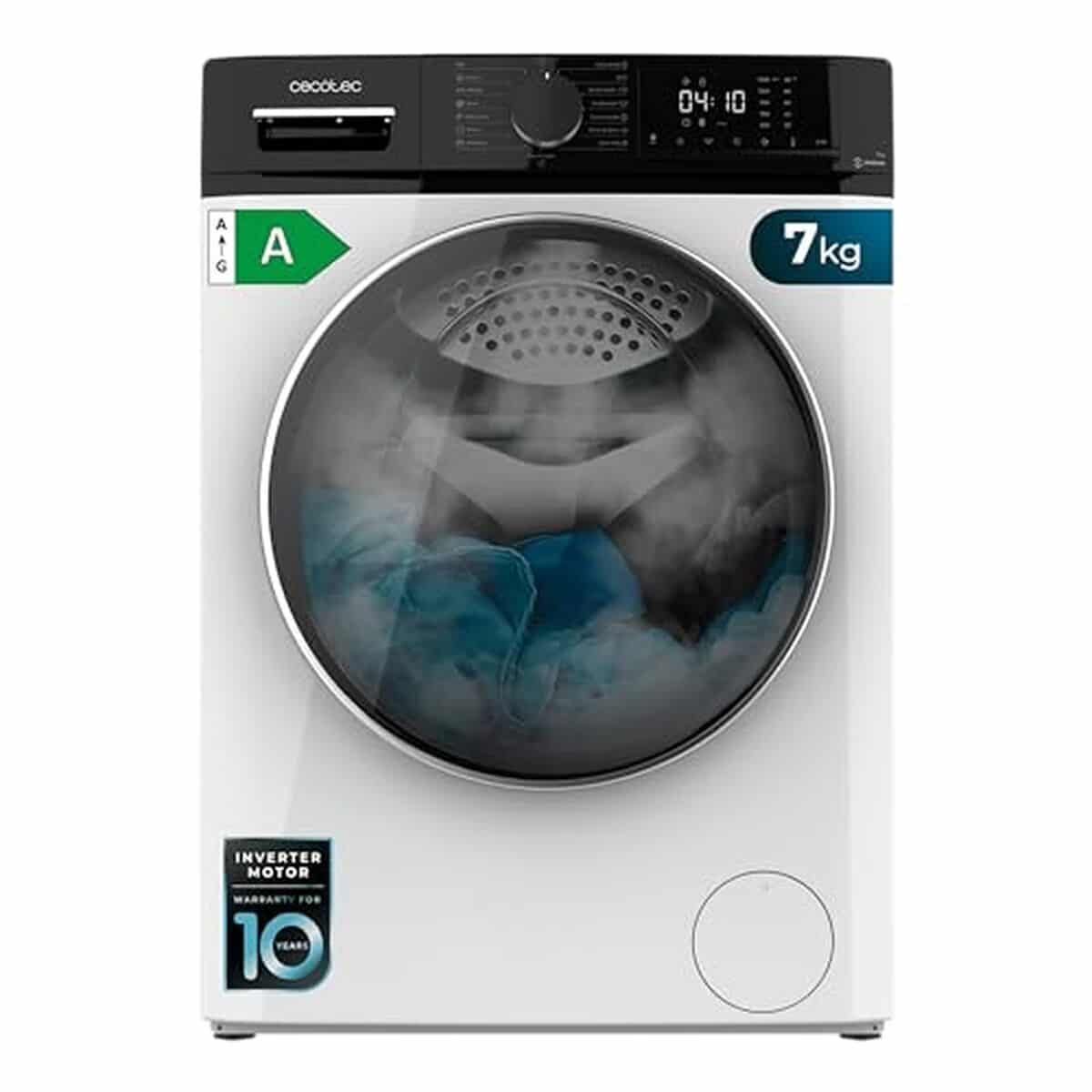 Test lave-linge Cecotec Bolero Dresscode 7610 Inverter : 7 kg et fonction vapeur