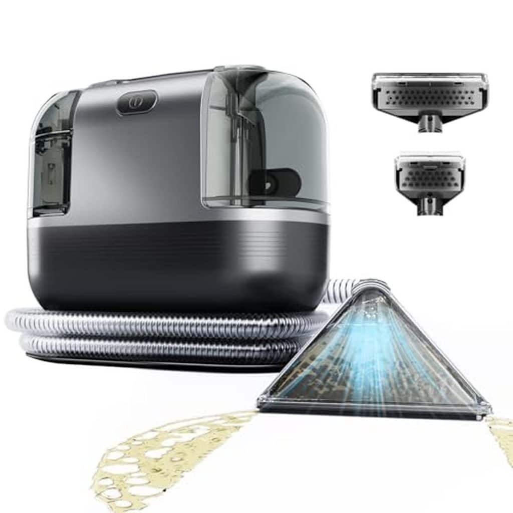 Test : nettoyeur portable moquette 18 kPa 500 W