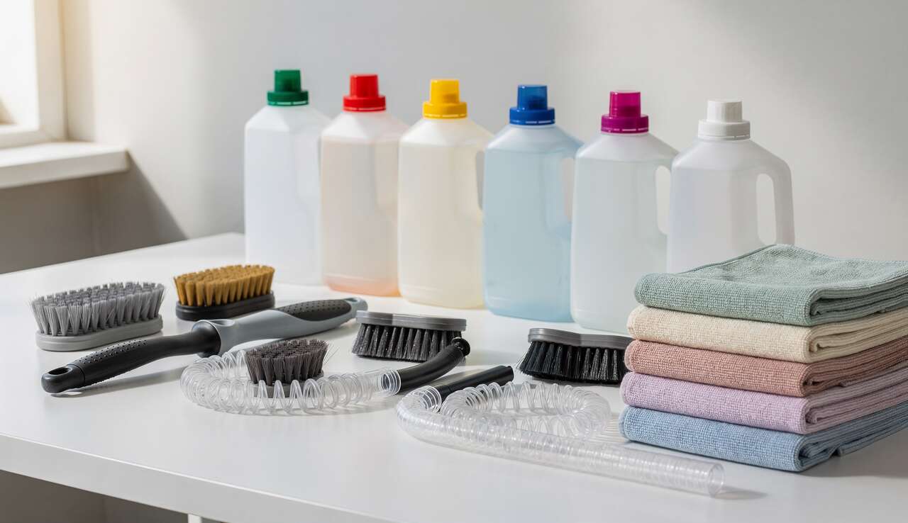 S&eacute;lectionner les accessoires adapt&eacute;s au nettoyage