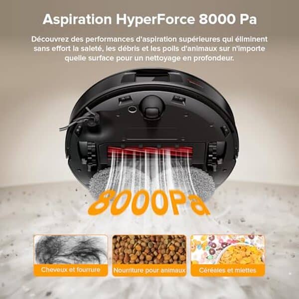 Découvrez le test complet du Roborock QV 35A : un aspirateur robot laveur doté de 8000Pa de puissance et d'une serpillière rotative, idéal pour un ménage sans effort et des sols impeccables.