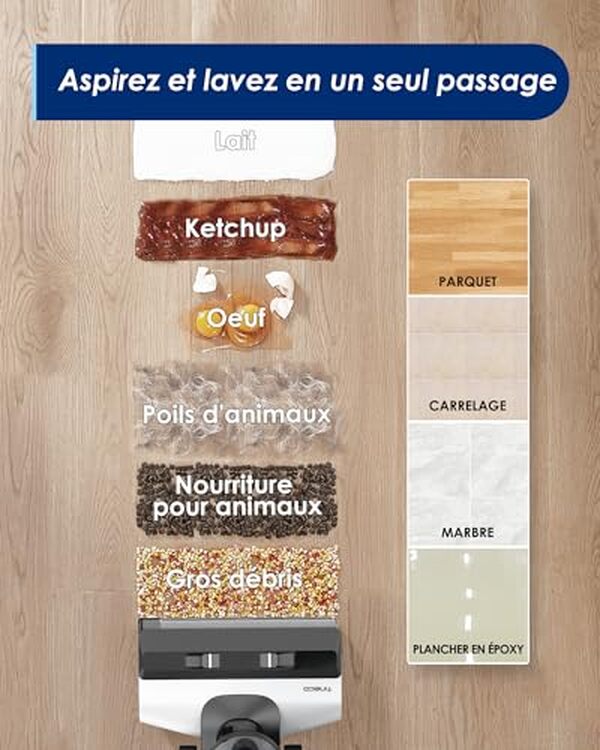 Découvrez les performances et caractéristiques du tineco Floor One S5 : un aspirateur sans fil innovant pour tous vos sols durs. Évaluation détaillée et conseils d'utilisation.