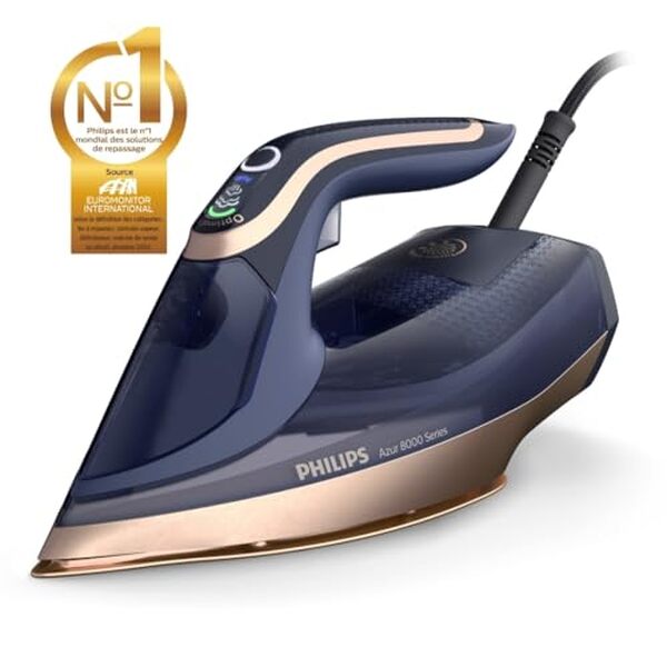 Découvrez notre analyse complète du fer à vapeur Philips Azur 8000 : performances, sécurité et praticité à l'épreuve