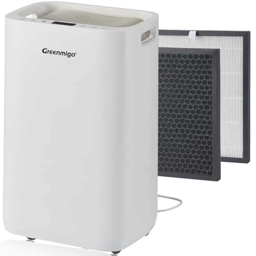 Test du déshumidificateur Greenmigo ALPHA-Q20 : efficacité et polyvalence