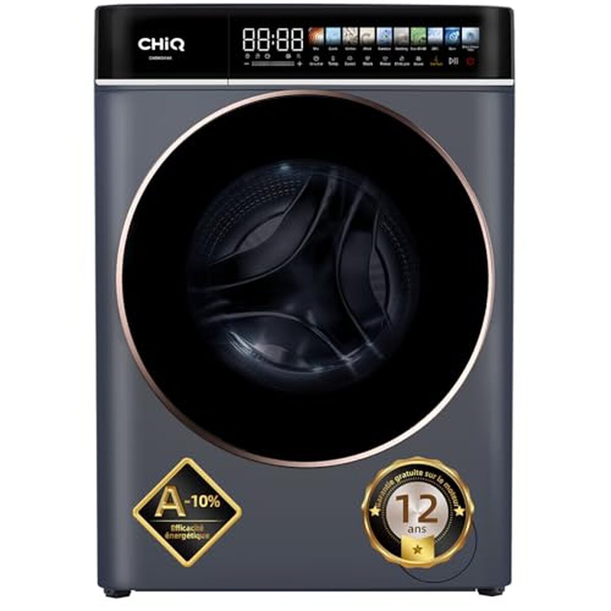 Test du lave-linge CHiQ CW086581AX : efficacité et design innovant