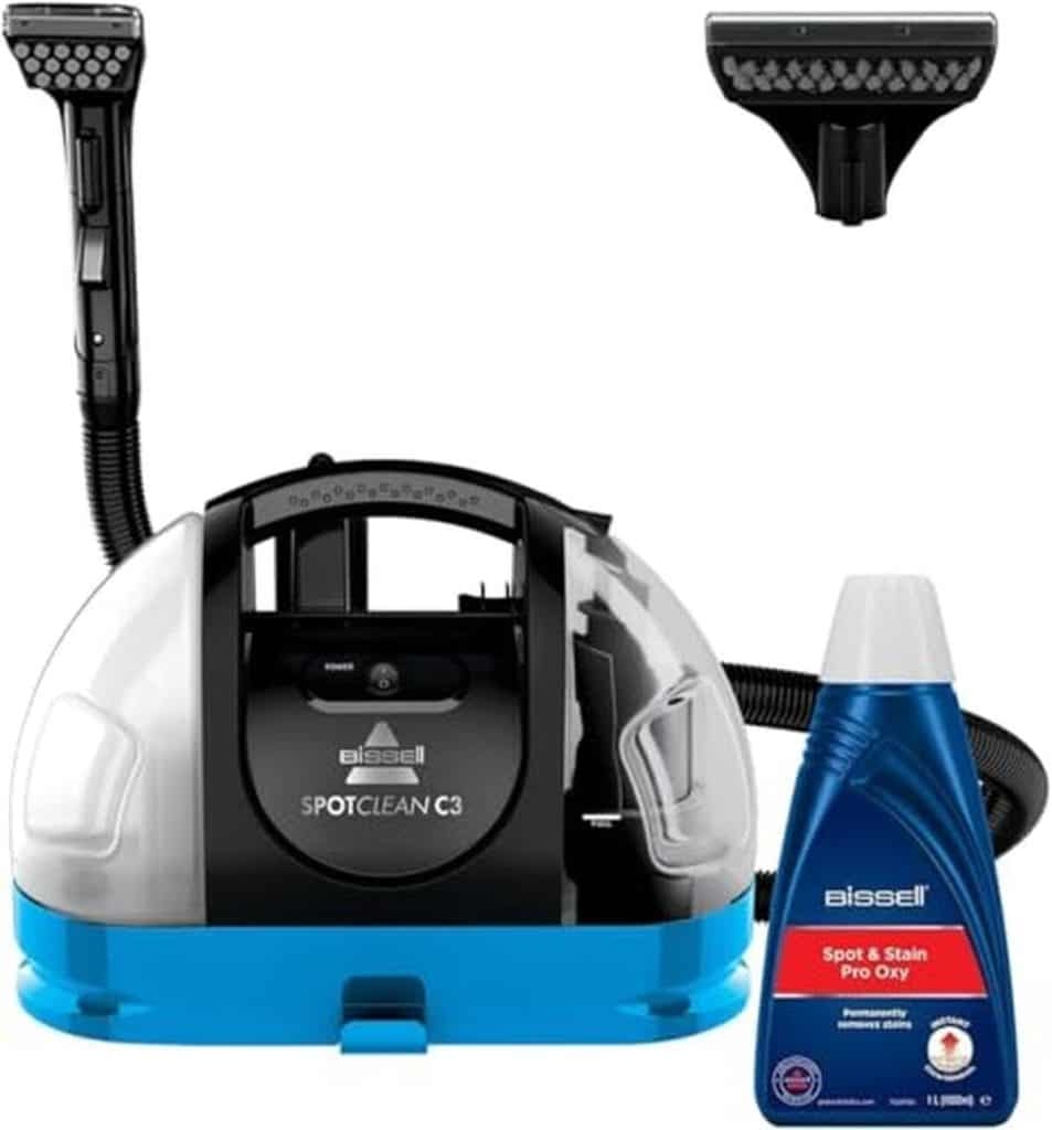 Test du nettoyeur portable Bissell SpotClean C3 : performance et polyvalence