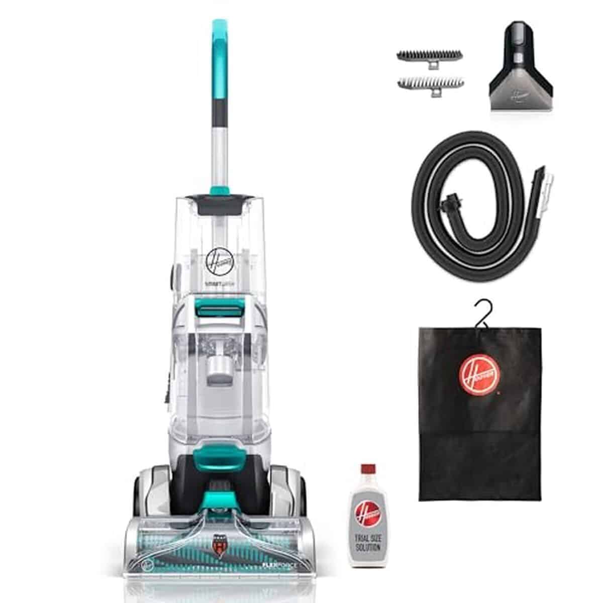 Test : hoover SmartWash FH52000 - efficacité et praticité en turquoise