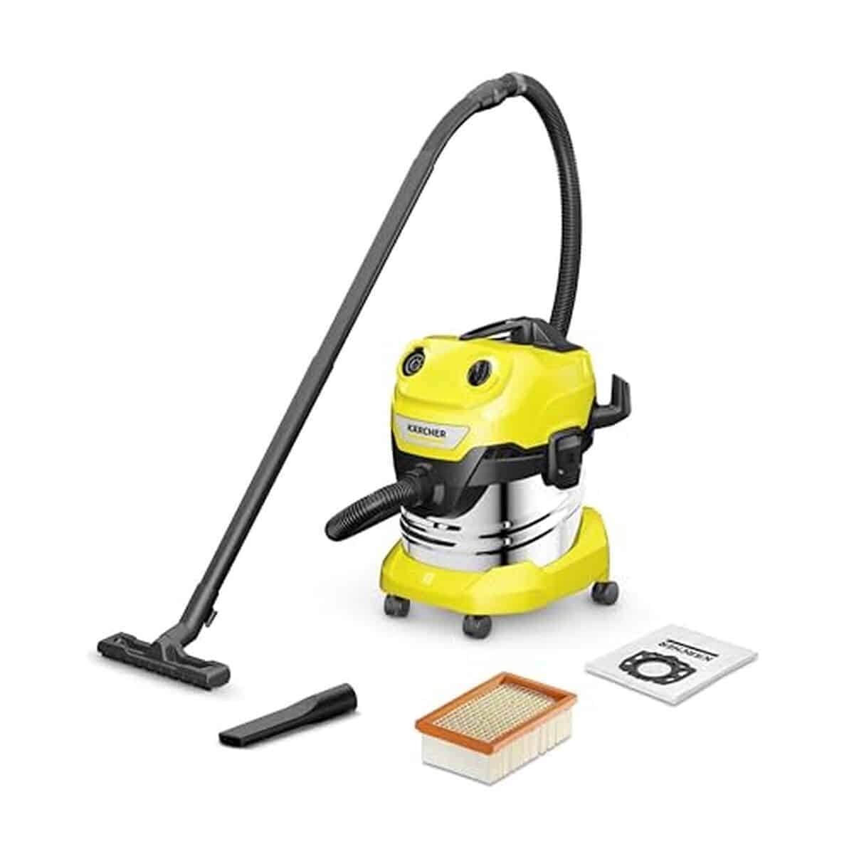 Test Kärcher WD 4 S : aspirateur eau et poussières 1000W