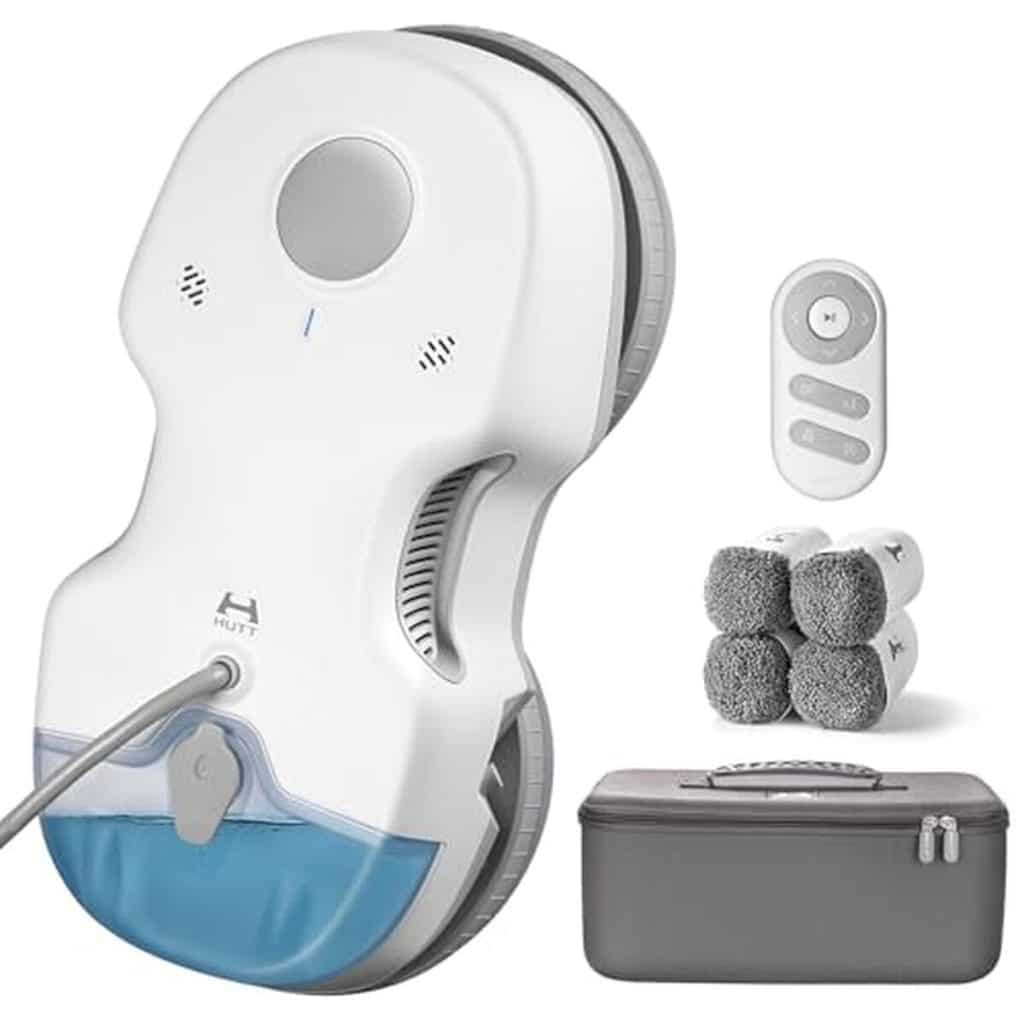 Test : robot laveur de vitres HUTT S7 avec châssis flottant