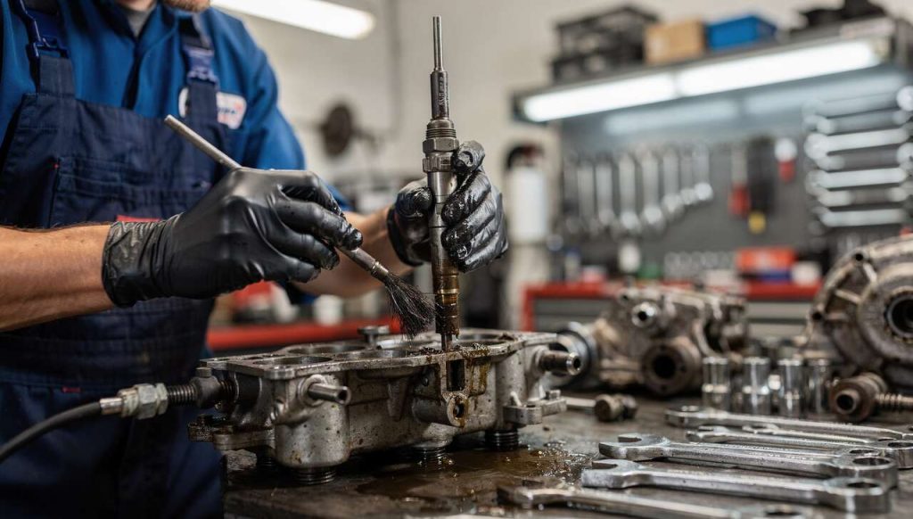 Comment nettoyer un injecteur diesel ou essence sur un moteur de voiture ?