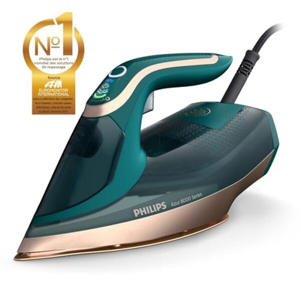 Découvrez l'efficacité et la sécurité du Philips Azur 8000 dans notre test complet : un fer à vapeur qui allie performance et tranquillité d'esprit pour un repassage impeccable.
