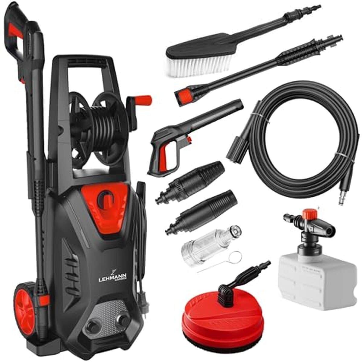 Test du nettoyeur haute pression Lehmann Hudson 1800 W 220 Bar
