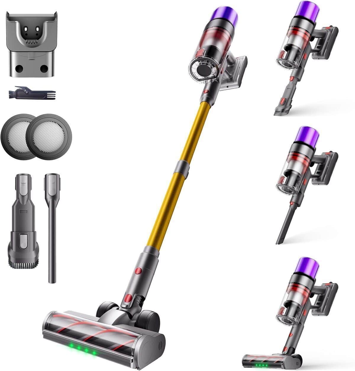 Test : aspirateur balai ISWEEPR X7, 55Kpa et 600W