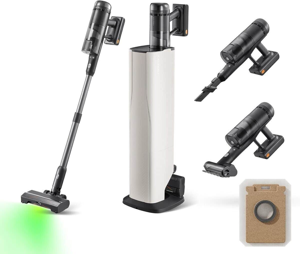 Test du roborock H60 : aspirateur sans fil performant avec station auto-vide