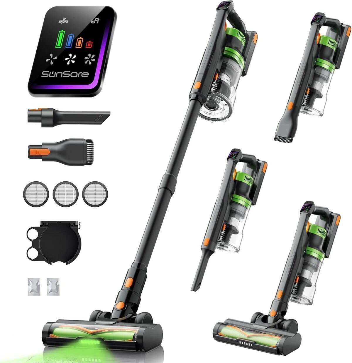 Test SunSare : aspirateur balai sans fil puissant 600W