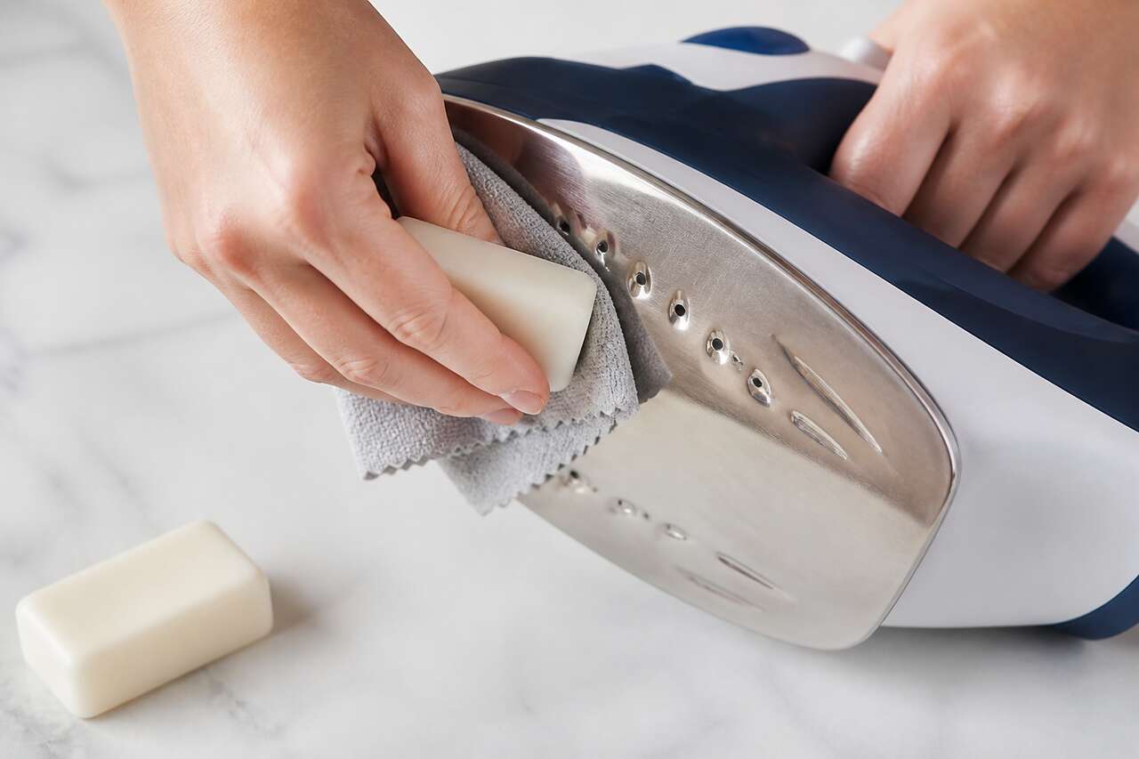Nettoyage doux pour l’entretien courant: savon, microfibre et pierre d’argile Nettoyage doux pour l’entretien courant: savon, microfibre et pierre d’argile