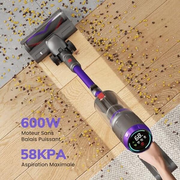 Découvrez notre test complet de l'aspirateur balai sans fil Circlio 600W : performances, polyvalence et praticité pour un nettoyage efficace de votre maison. 