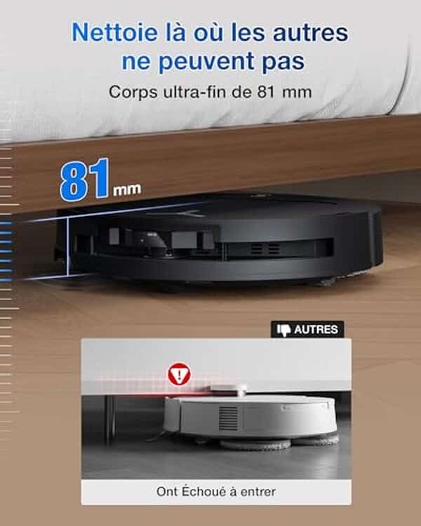 Découvrez notre test complet du ECOVACS T50 Omni GEN2, l'aspirateur robot haute performance avec technologies innovantes pour un nettoyage automatique optimal. 