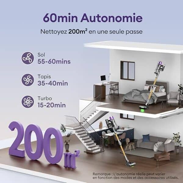 Découvrez notre test détaillé de l'aspirateur balai Ultenic 55kPa. Puissance, performance et praticité : tous les détails pour bien choisir votre aspirateur.