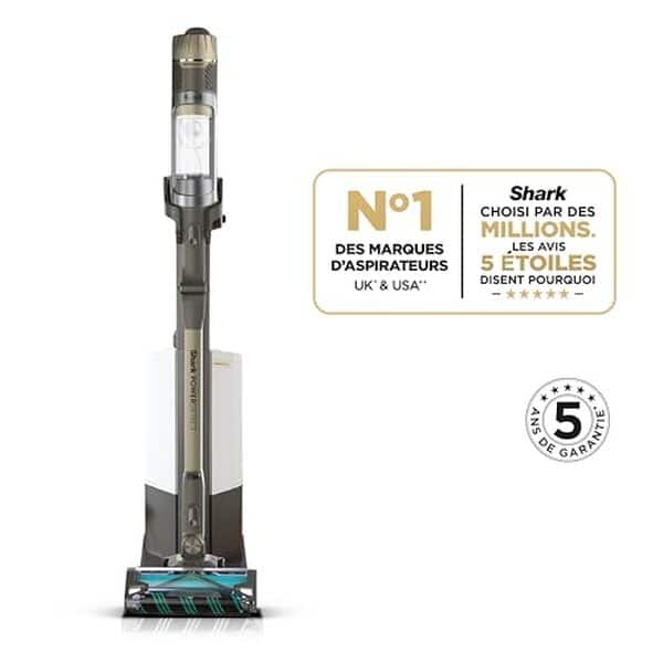 Découvrez notre test complet du Shark PowerDetect IP3253EUT, l'aspirateur balai performant spécialement conçu pour capturer efficacement les poils d'animaux domestiques.