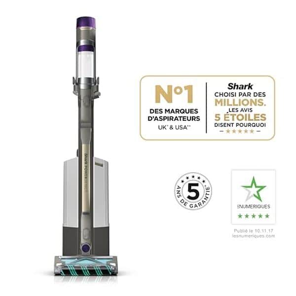 Découvrez le Shark PowerDetect IP3251AMZEUT, un aspirateur puissant et autonome pour un nettoyage efficace. Caractéristiques, performances et avis complets.