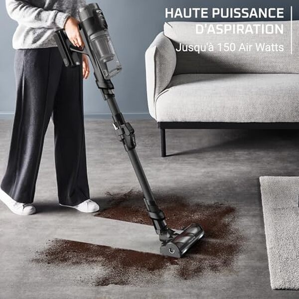 Découvrez notre test détaillé de l'aspirateur balai Rowenta X-Force Flex 12.60 Neo : autonomie, puissance d'aspiration et polyvalence pour un nettoyage efficace.